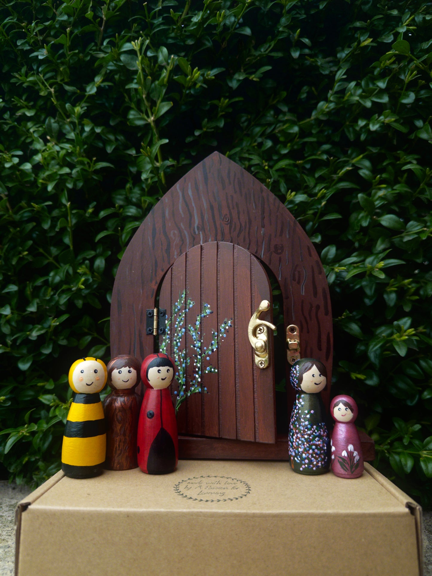 My 'peg pal' fairy garden