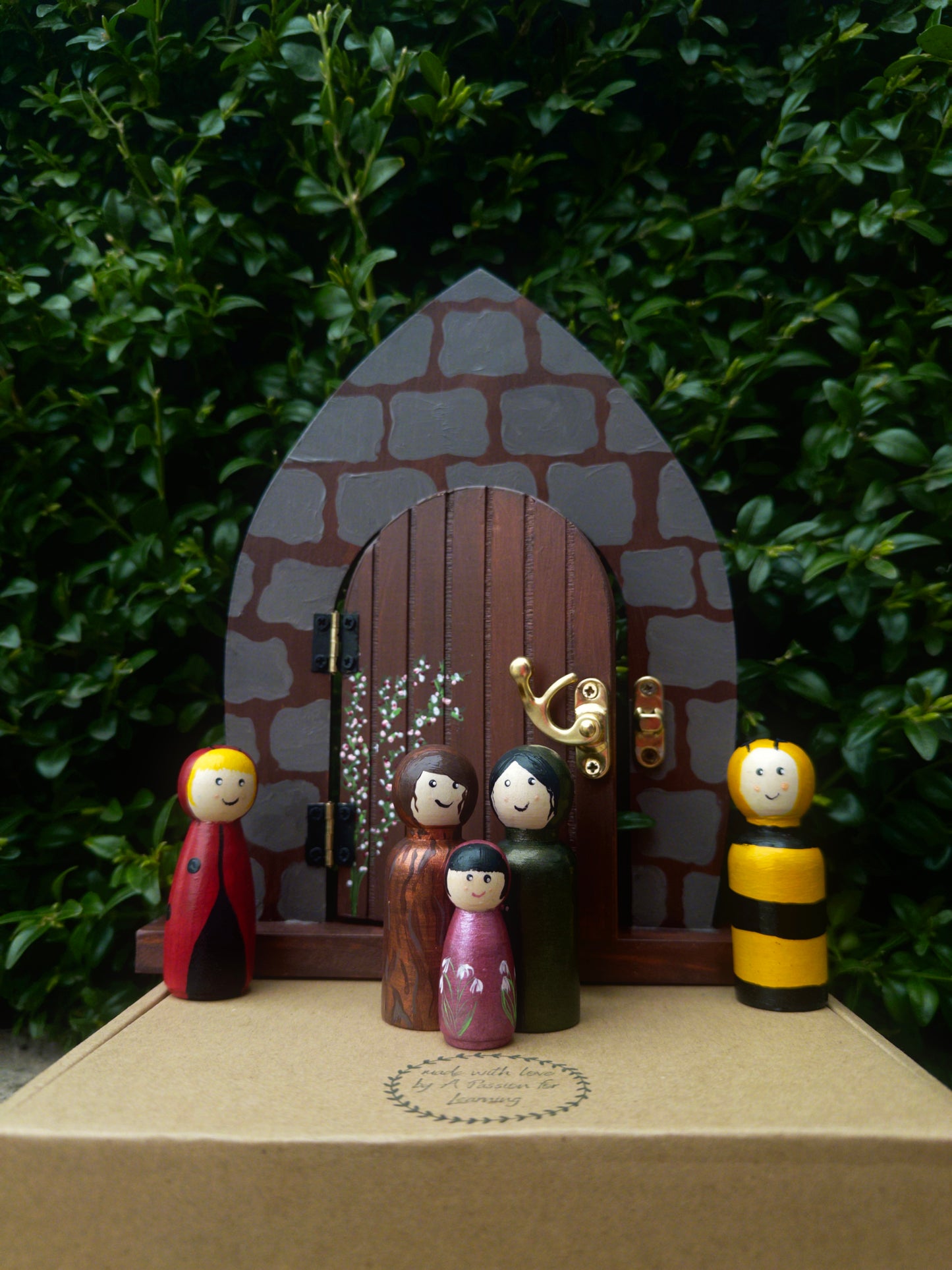 My 'peg pal' fairy garden