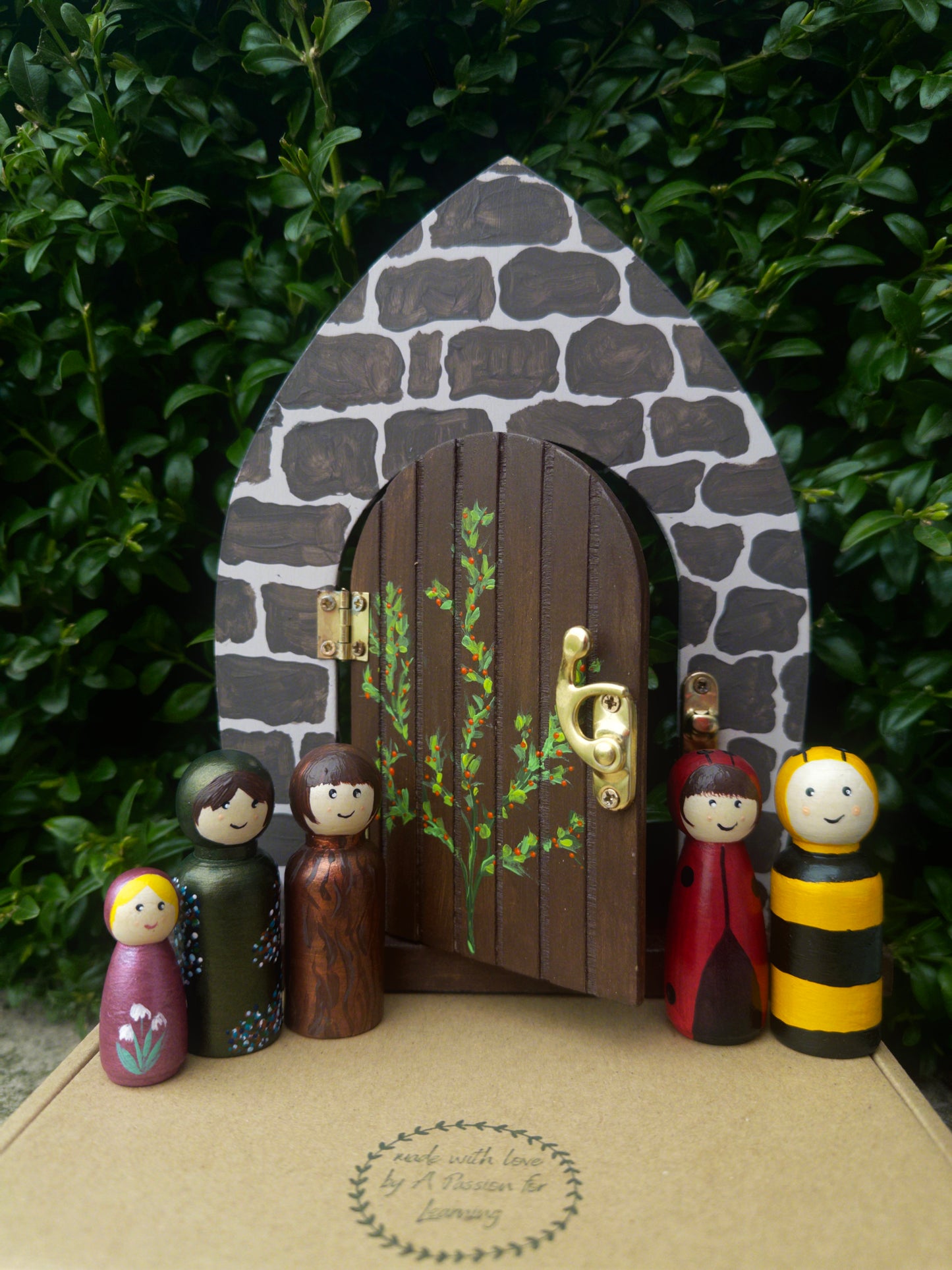 My 'peg pal' fairy garden