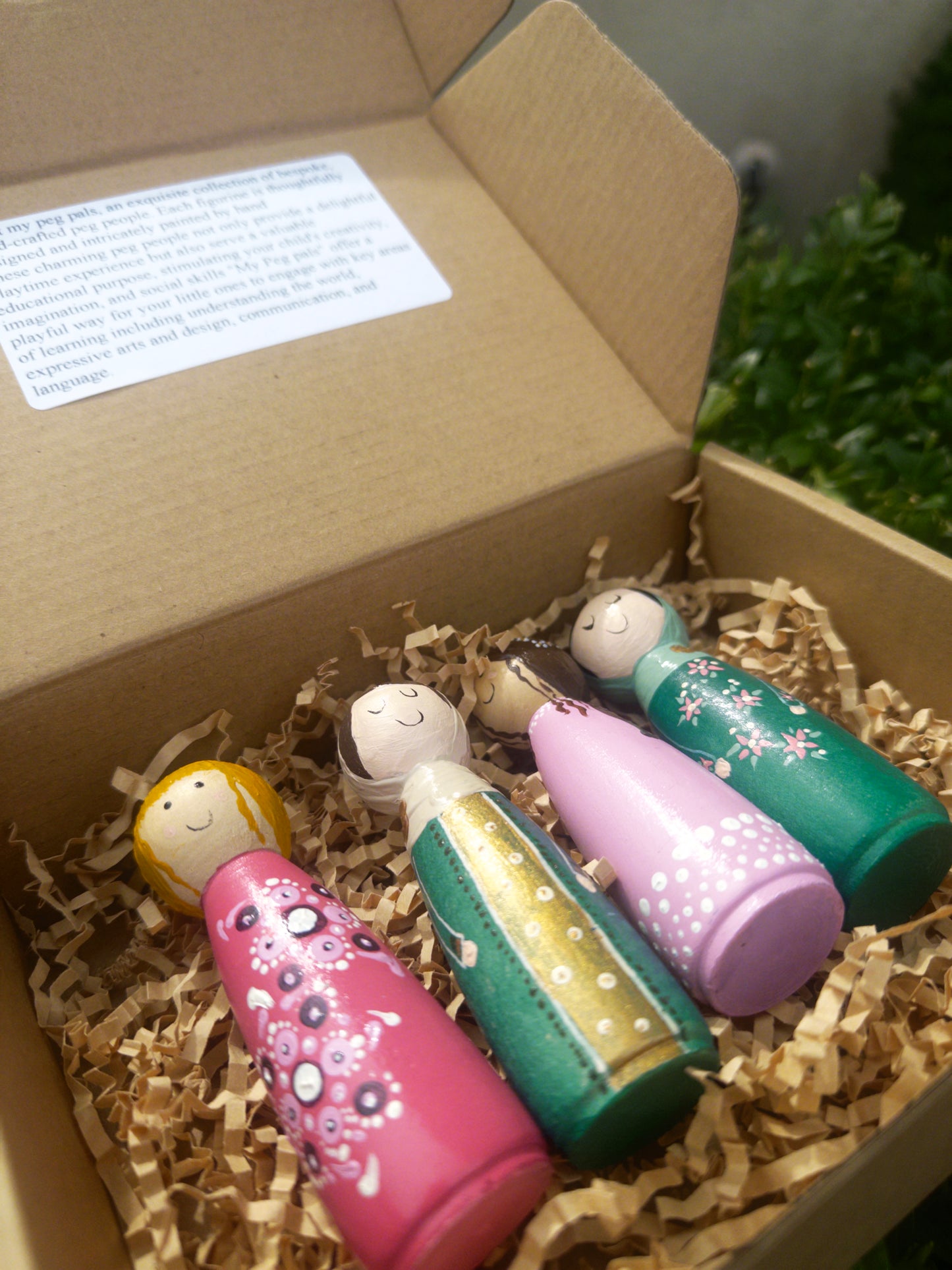 "My Peg Pals" — Handmade Peg People