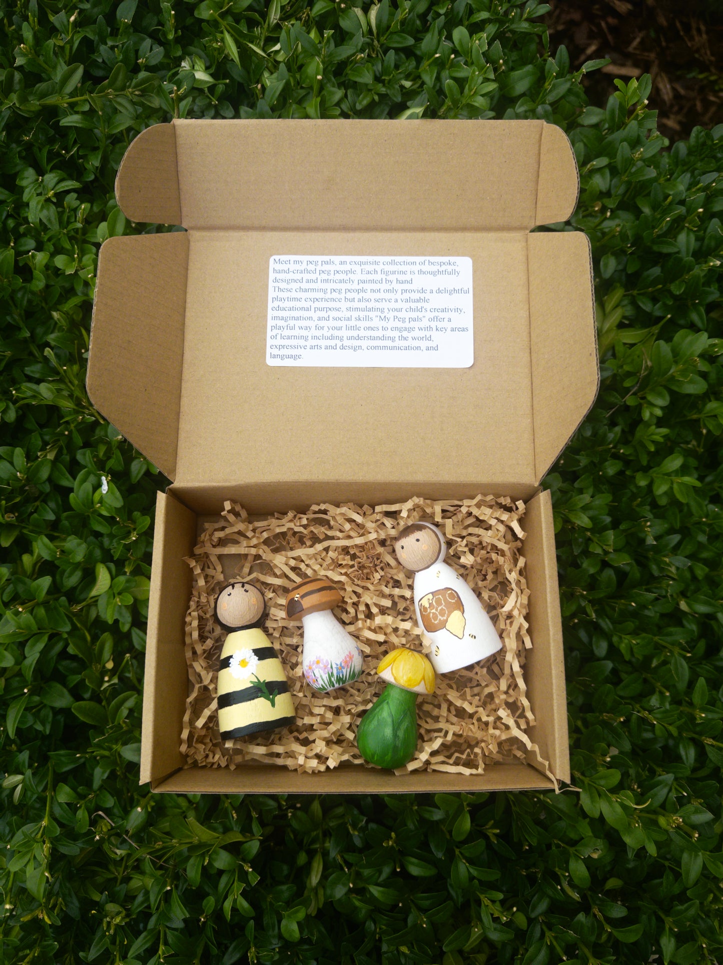 "My Peg Pals" — Handmade Peg People